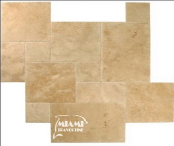 French Pattern Travertine