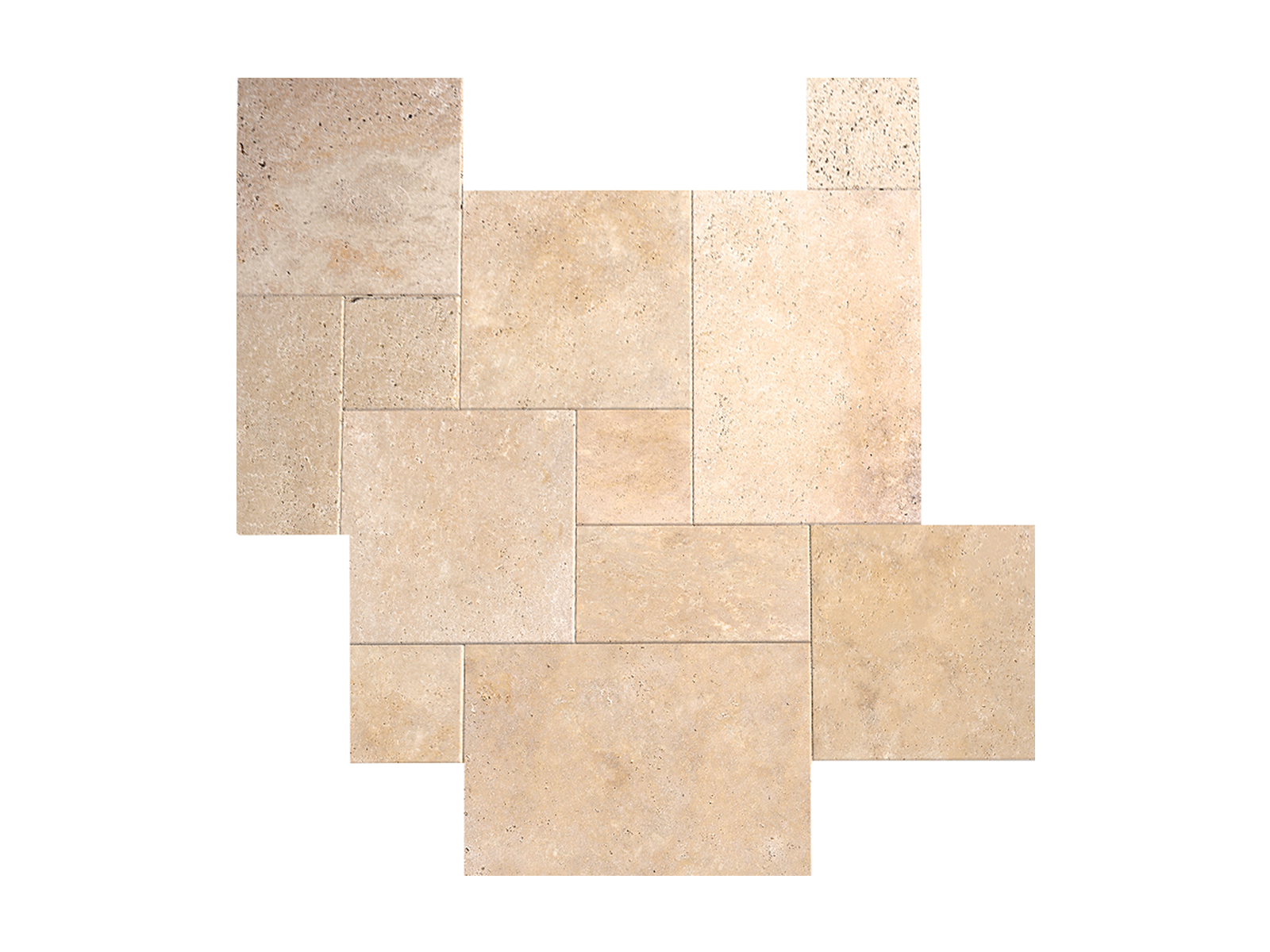 French Pattern Travertine